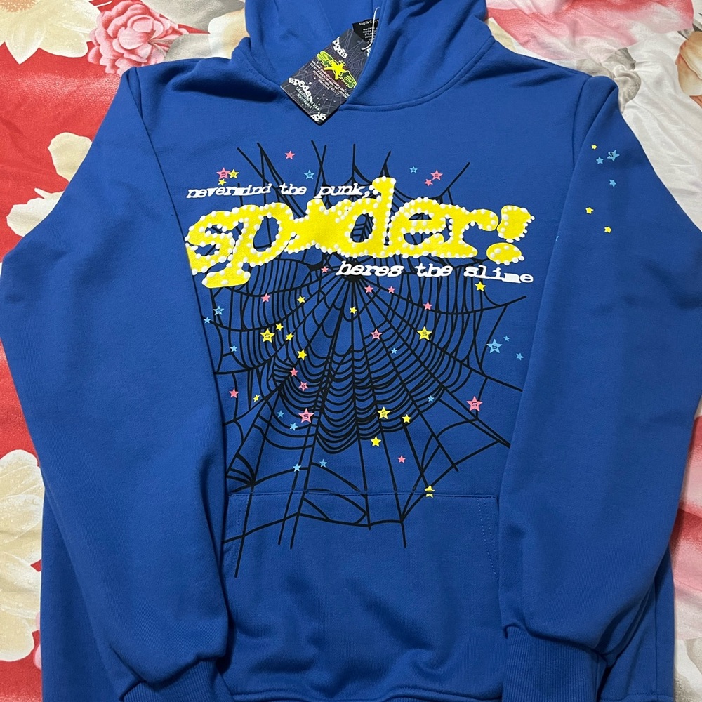Spyder Blue Graphic Hoodie